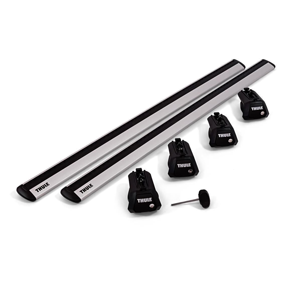 Thule Dachträger Komplettset für LAND ROVER Freelander 5-T SUV 1998-2006 (Dachreling)