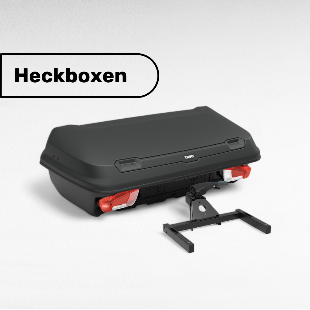Car Rear Box Buy Thule rear boxes for the trailer coupling and electric cars ...