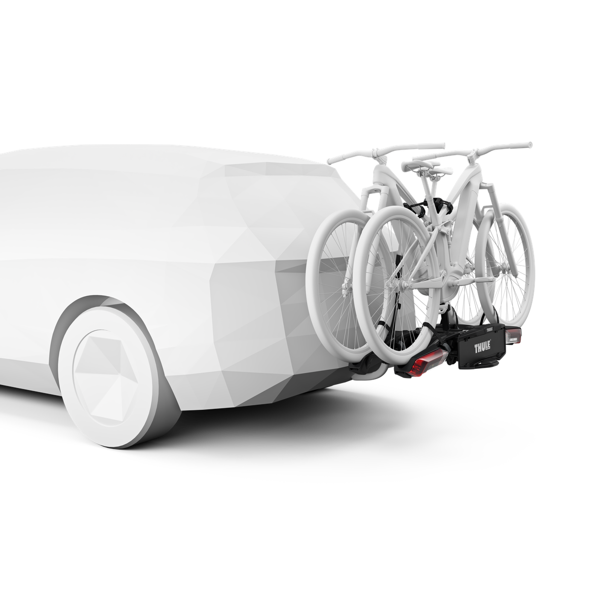 Thule Epos 2 - Klappbarer Kupplungsfahrradträger für 2 Fahrräder