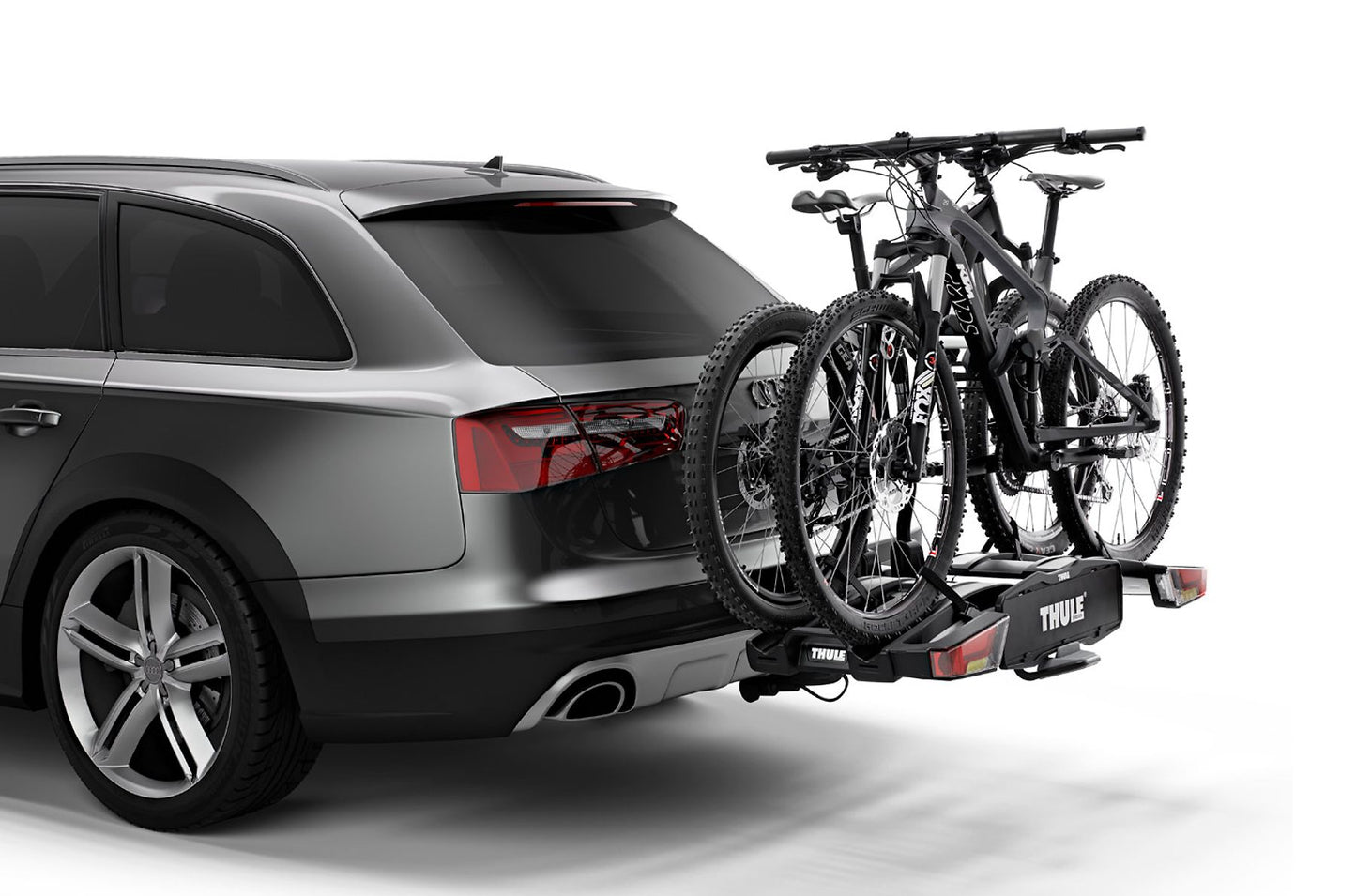 Thule EasyFold XT 2 Fahrradträger - silber (gebraucht)