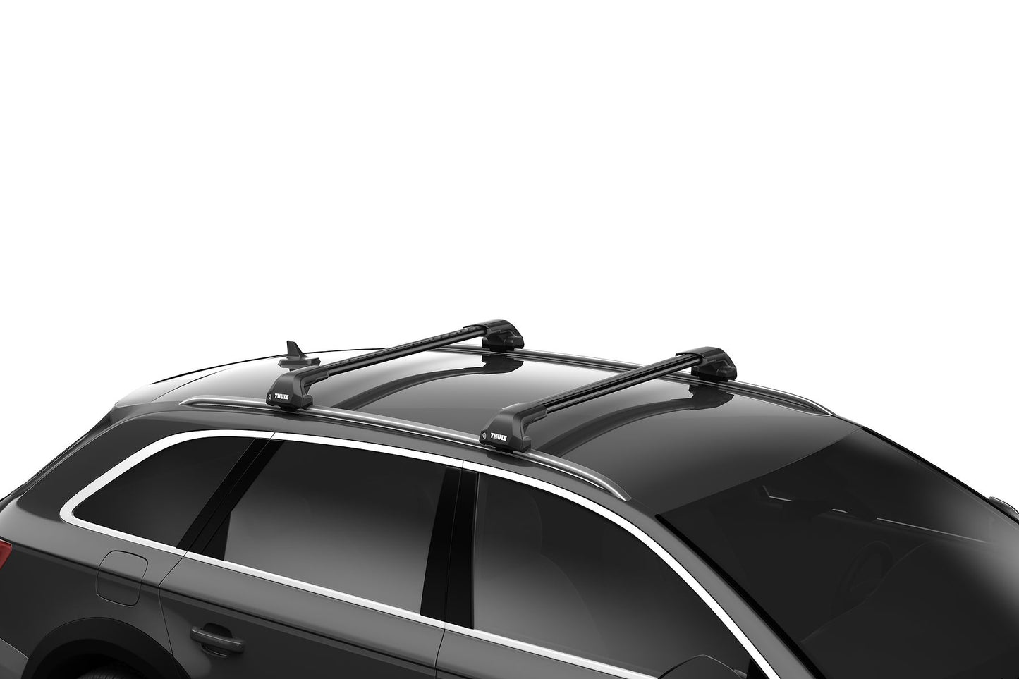 Thule WingBar Edge Dachträger 77 schwarz (Ein Stück) (B-Ware)