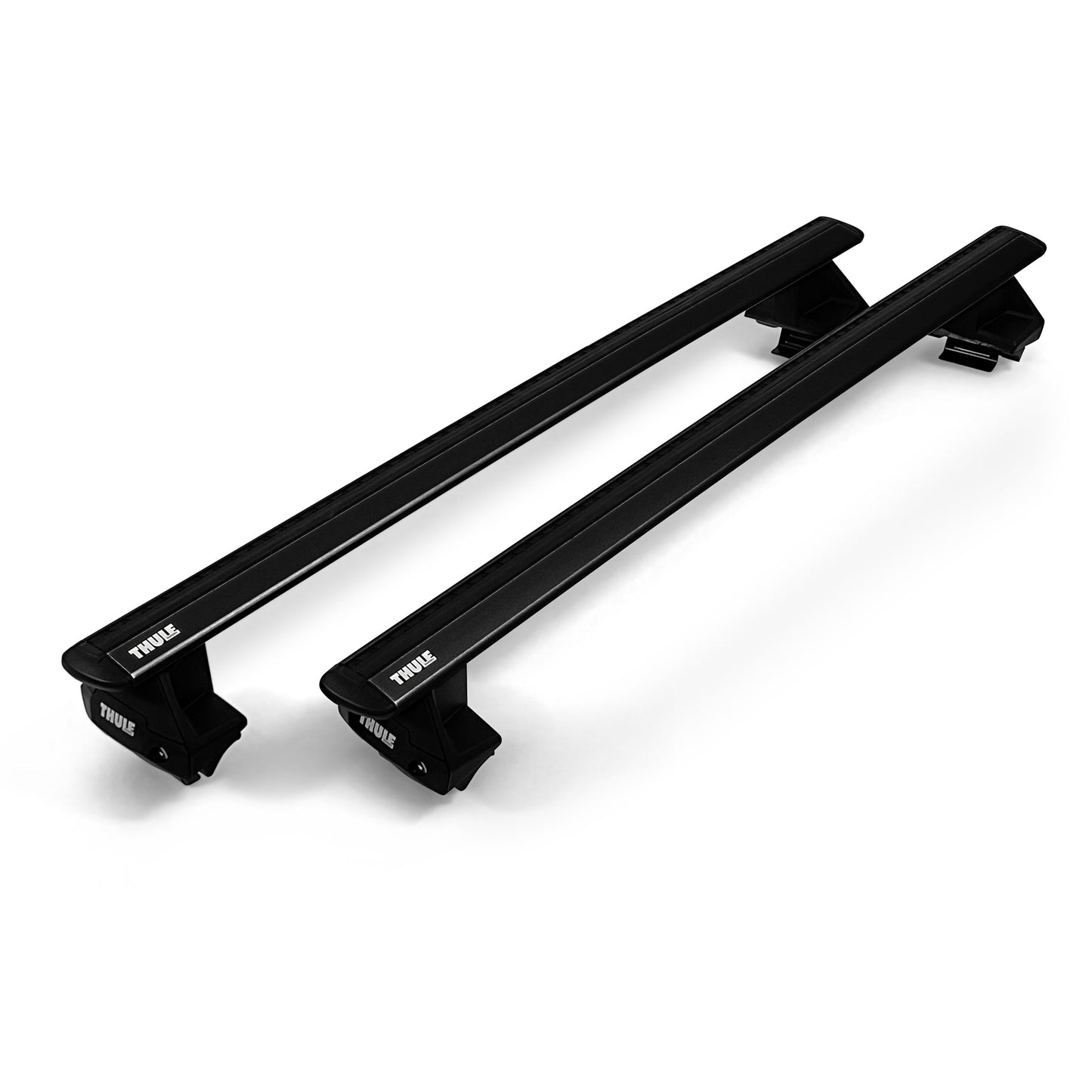 Thule roof rack complete set for Cadillac Lyriq 5-t SUV 2023- (normal roof)- black