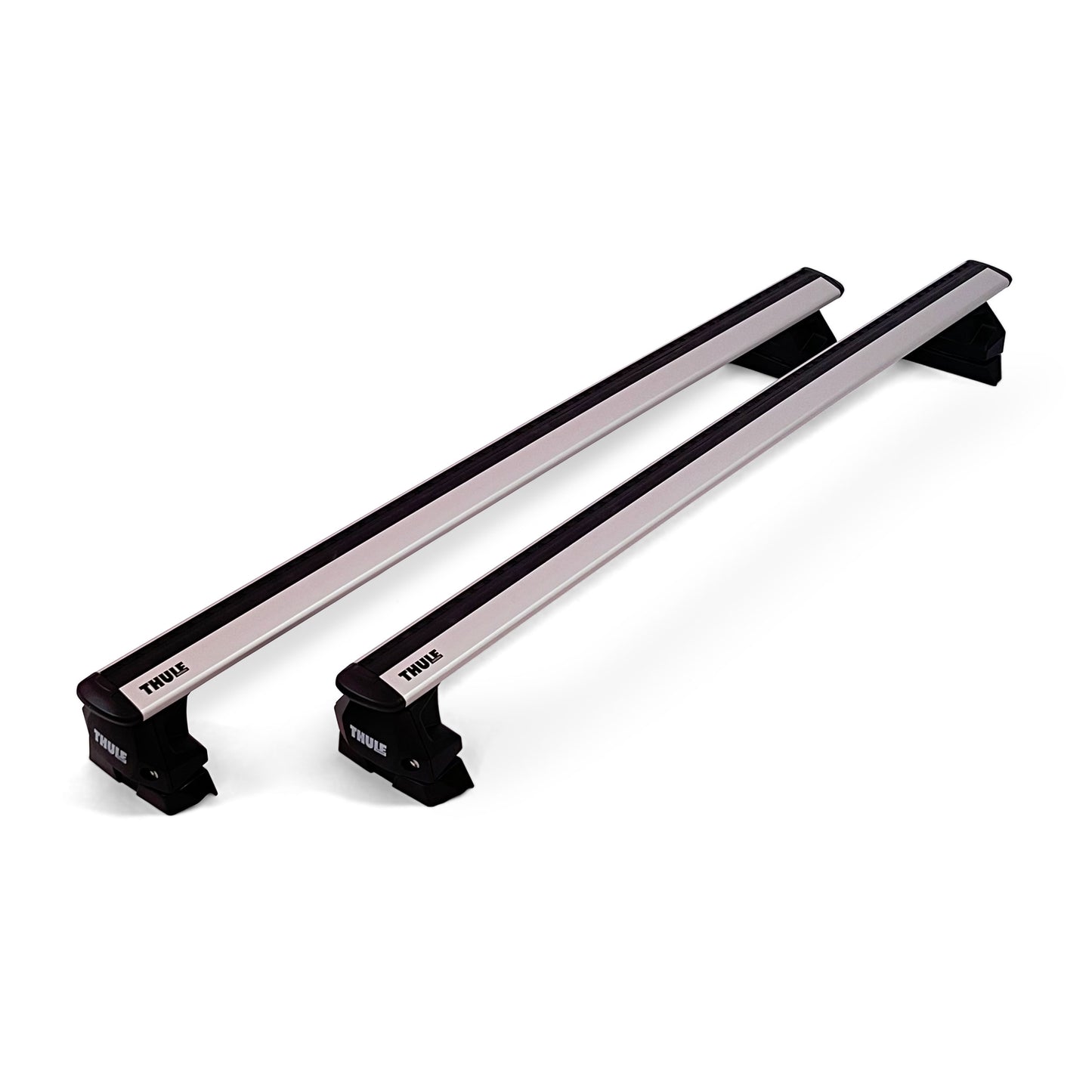 Thule roof rack complete set for Ford Transit Courier 4-t van 2024- (with fixed points)- silver