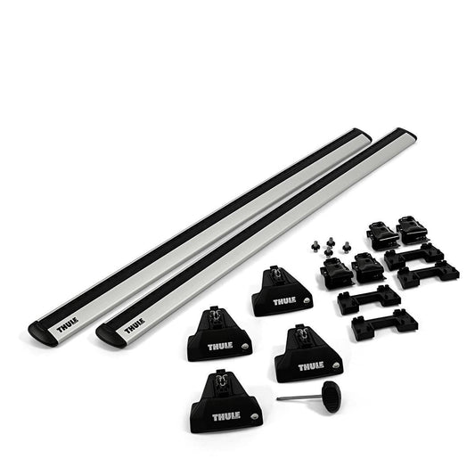 Thule roof rack complete set for NIO ES8 5-T SUV 2023- (blissful rails)- silver