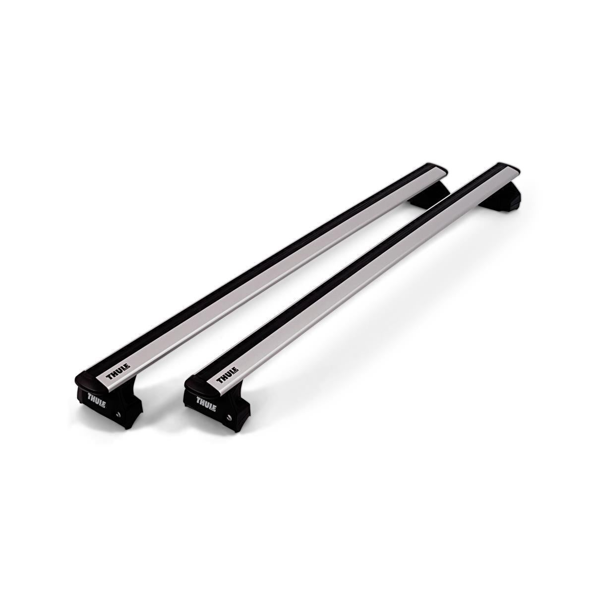 Thule roof rack complete set for Vauxhall Mokka X 5-T SUV 2016- (blissful rails)