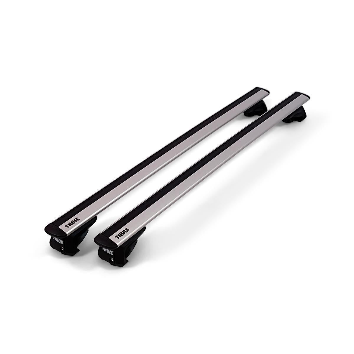 Thule Dachträger Komplettset für VOLKSWAGEN Cross Fox 5-T Schrägheck 2010- (S. America) (Dachreling)