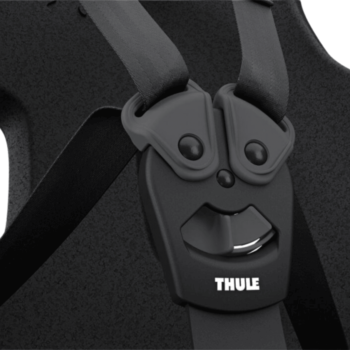 Thule Yepp Nexxt 2 Maxi Kinderfahrradsitz für Gepäckträger Midnight Black (B-Ware)