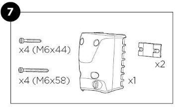 Thule Quick Release Bracket Schnellspannhalterung für den Yepp 2 Maxi Kinderfahrradsitz