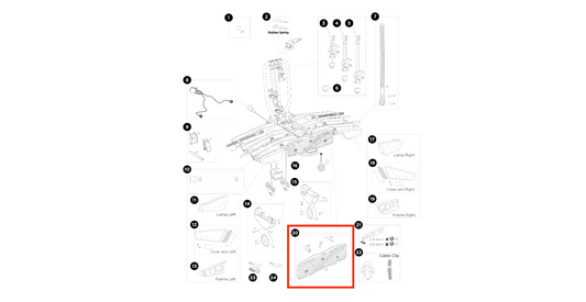 Thule Number Plate Holder Kit license plate bracket for the Easyfold XT