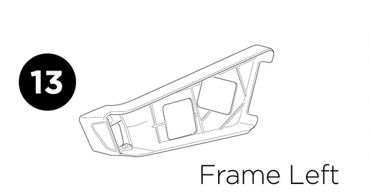 Thule Lamp Frame L Lamp frame - lamp frame on the left for the Easyfold XT