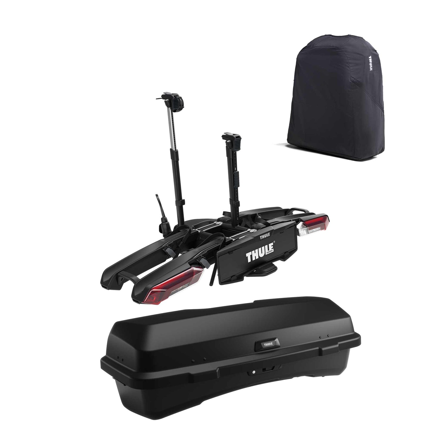 Thule Epos 2 - Klappbarer Kupplungsfahrradträger inkl. verschiedene Erweiterungen