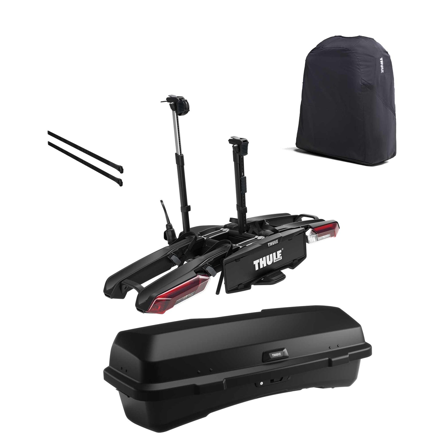 Thule Epos 2 - Klappbarer Kupplungsfahrradträger inkl. verschiedene Erweiterungen