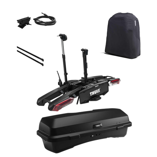 Thule Epos 2 - Klappbarer Kupplungsfahrradträger inkl. verschiedene Erweiterungen