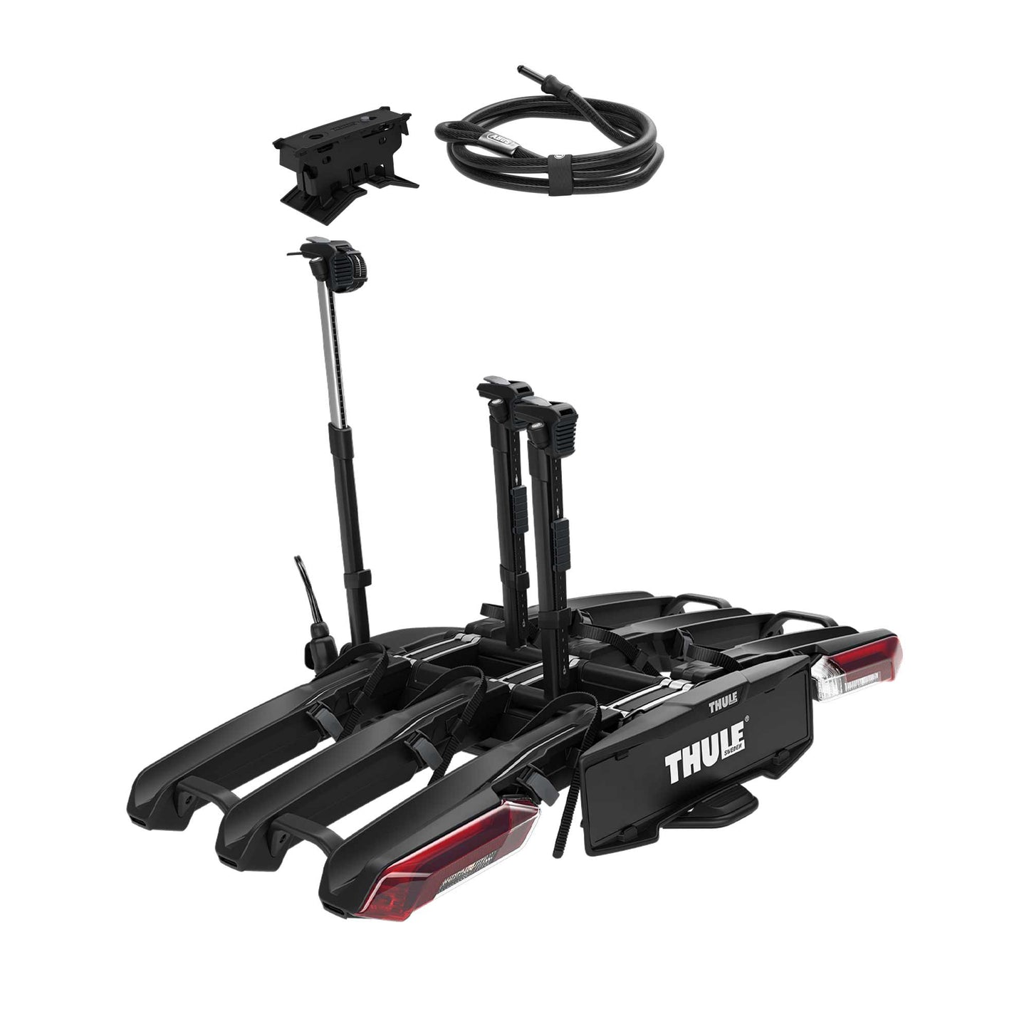 Thule Epos 3 - Klappbarer Kupplungsfahrradträger inkl. verschiedene Erweiterungen